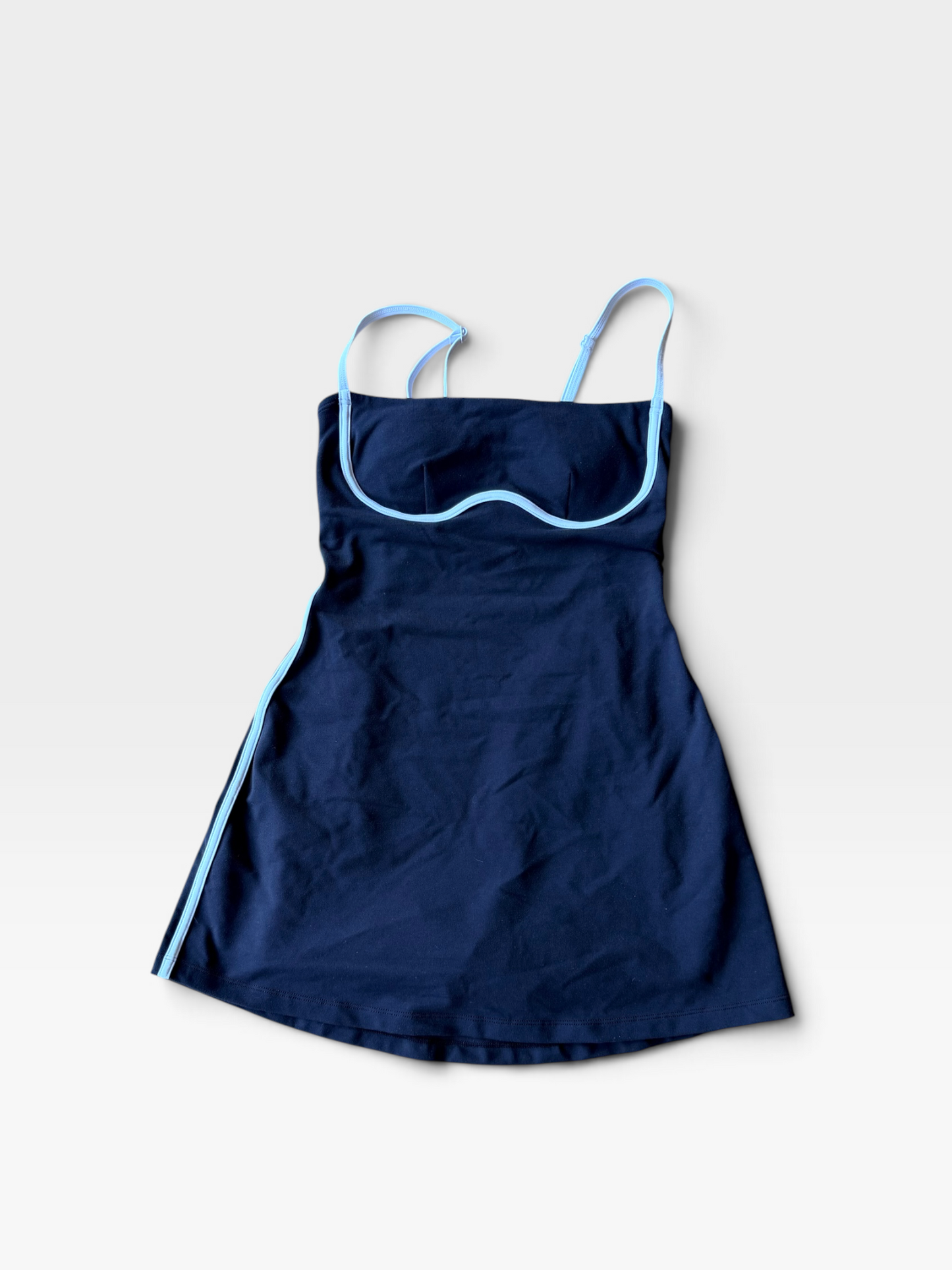 BLACK/WHITE ALO AIRBRUSHED DRESS (ORG. $138) S