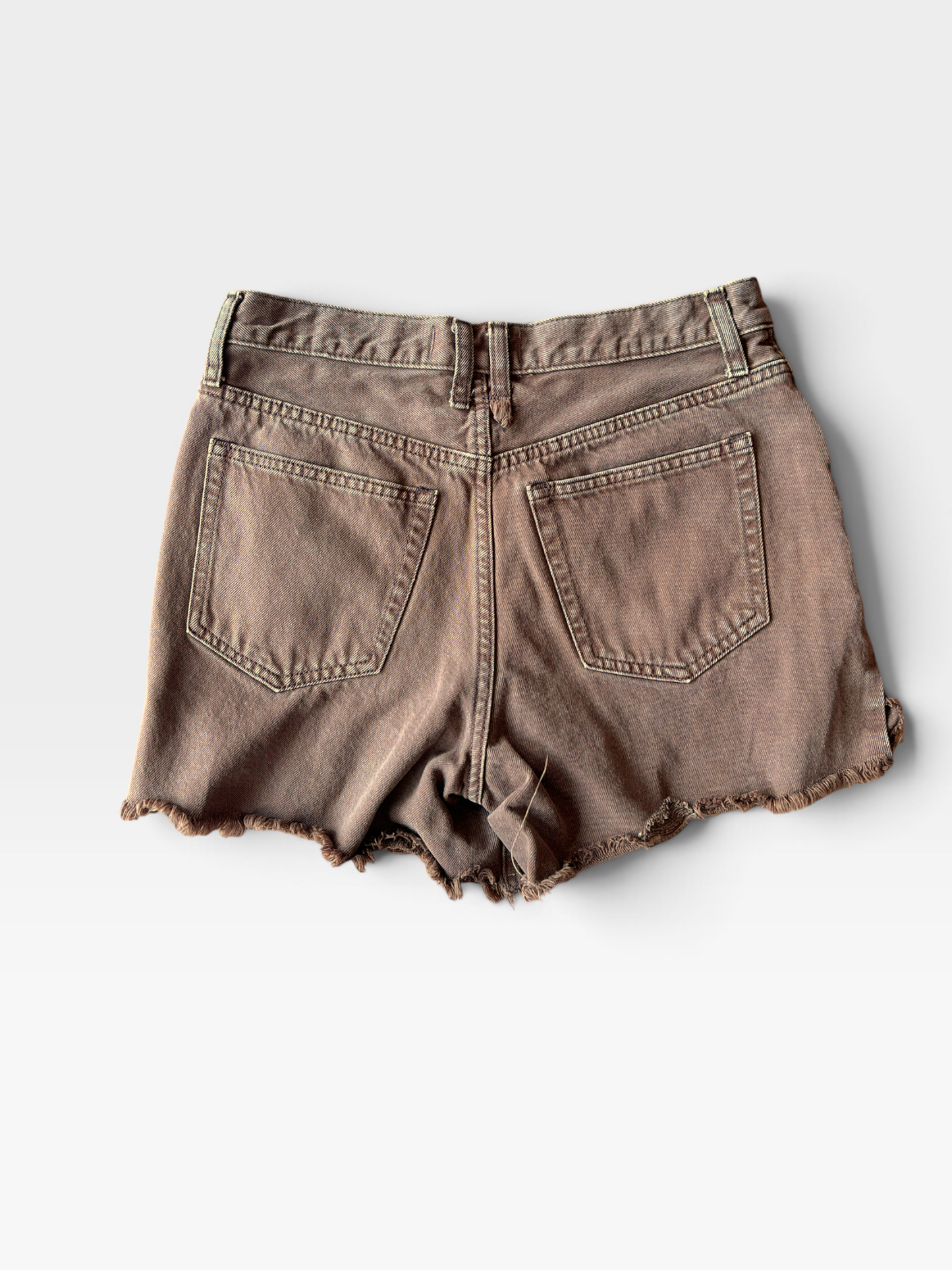 BROWN FREE PEOPLE SHORTS 28