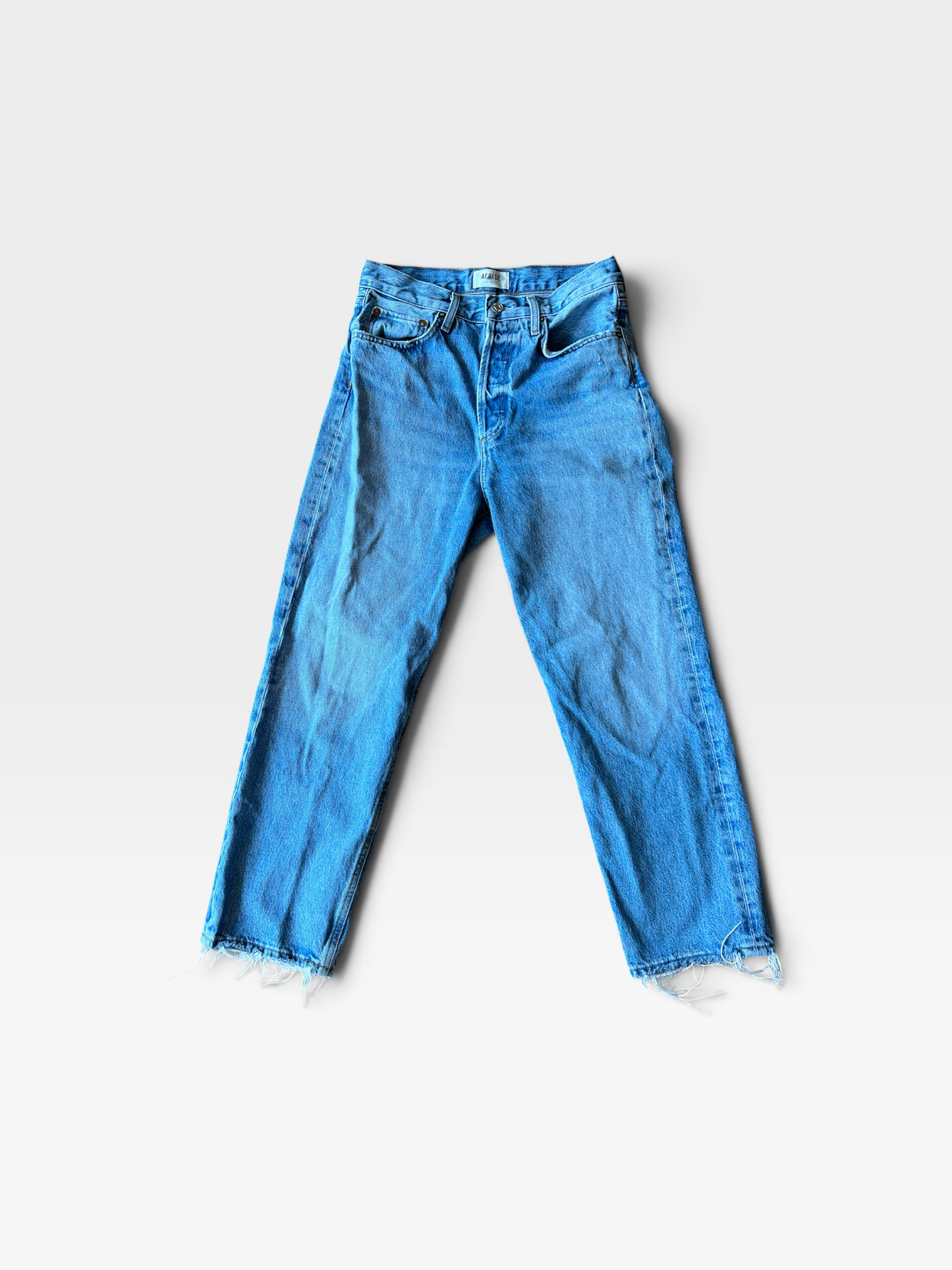 BLUE AGOLDE 90’S CROP JEANS IN BOUND (ORG. $238) 25