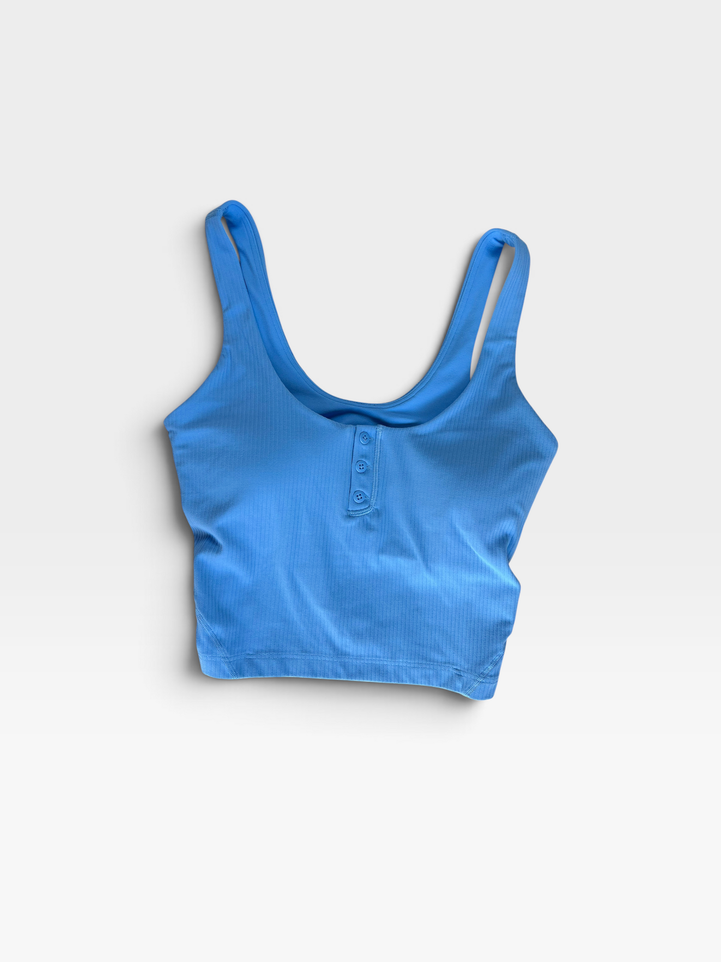 BLUE LULULEMON TANK 2