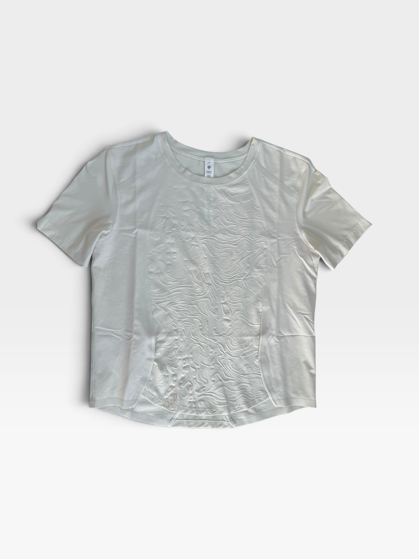 CREAM LULULEMON TOP 2