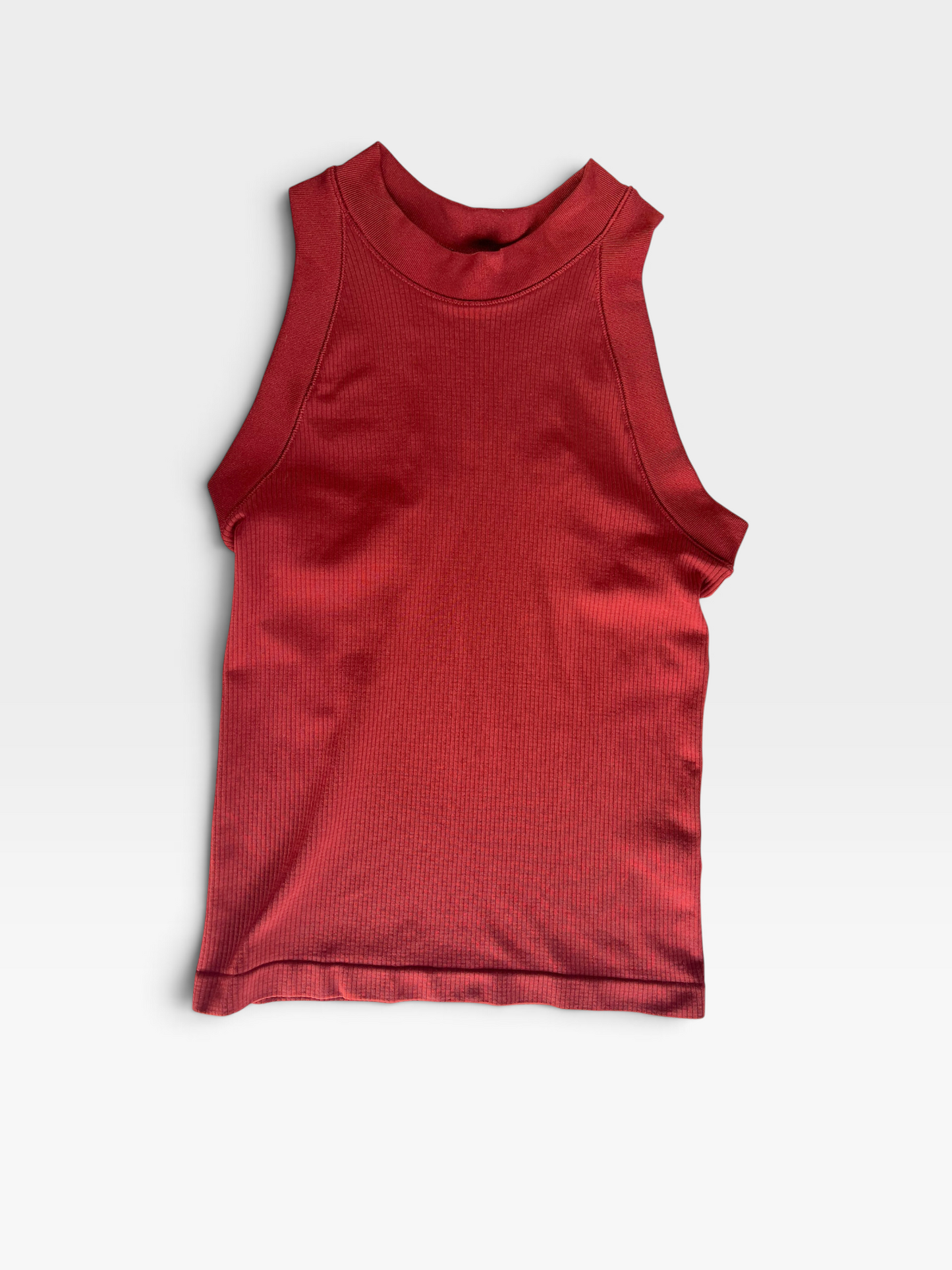 RUST ATHLETA TANK TOP XS