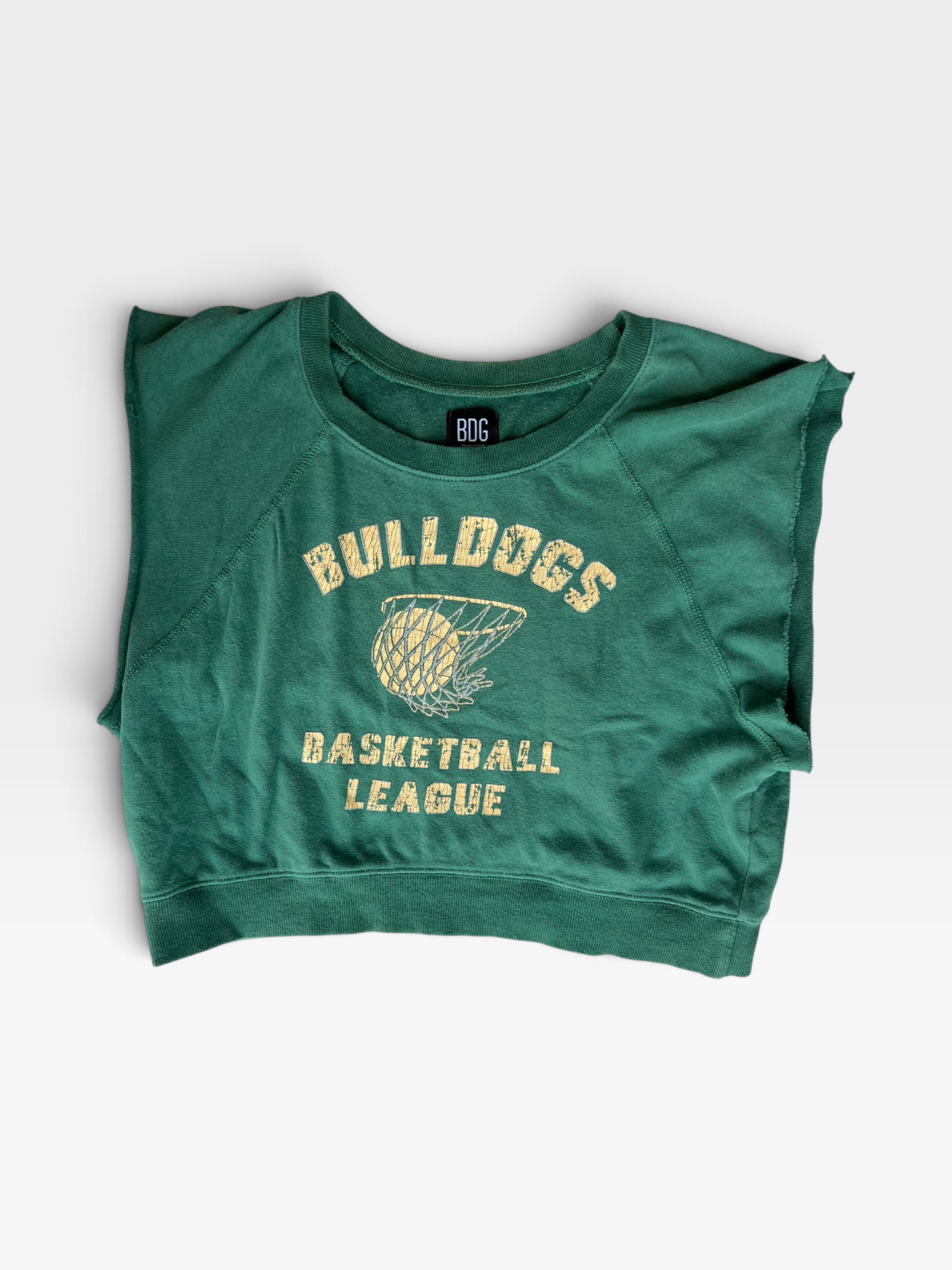 GREEN BDG TANK TOP S