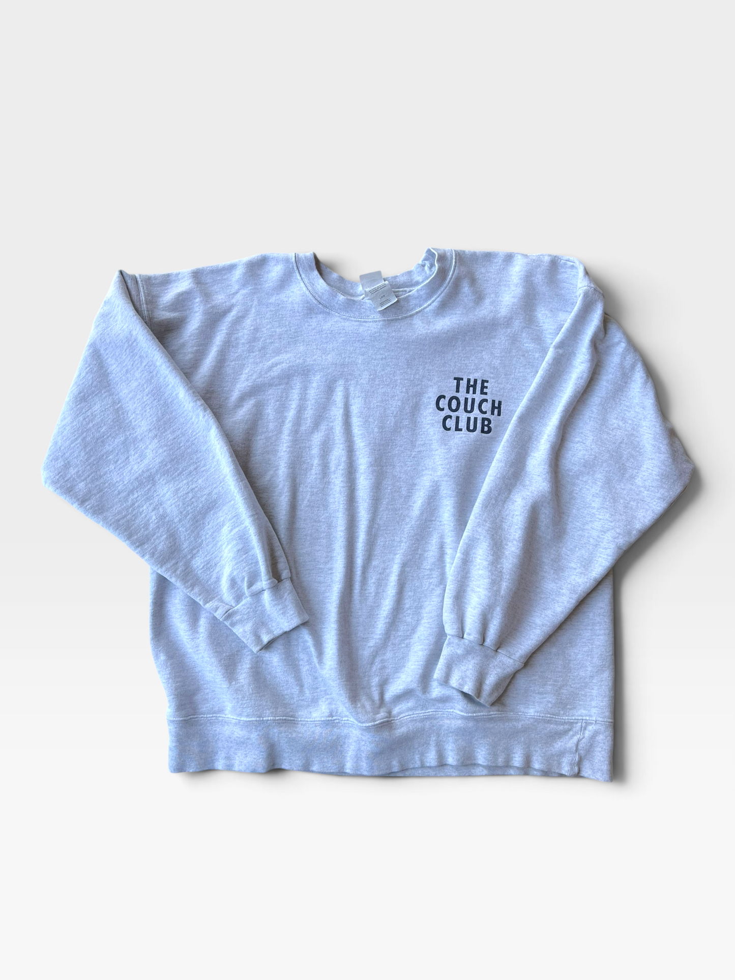 GREY "THE COUCH CLUB" PULLOVER L