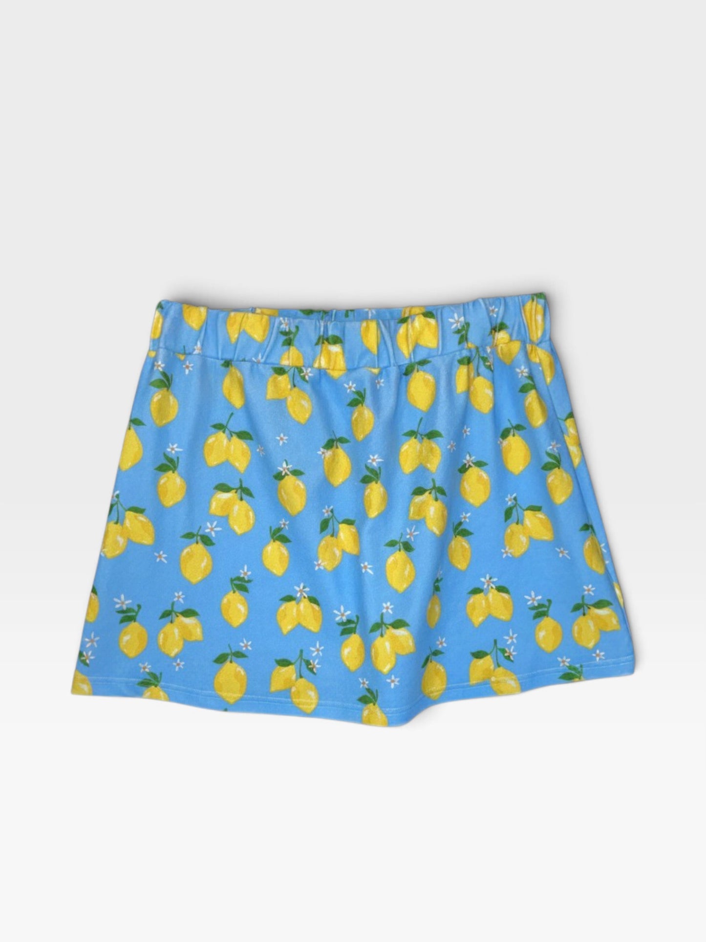 BLUE/LEMON  KATY DID SKIRT XL