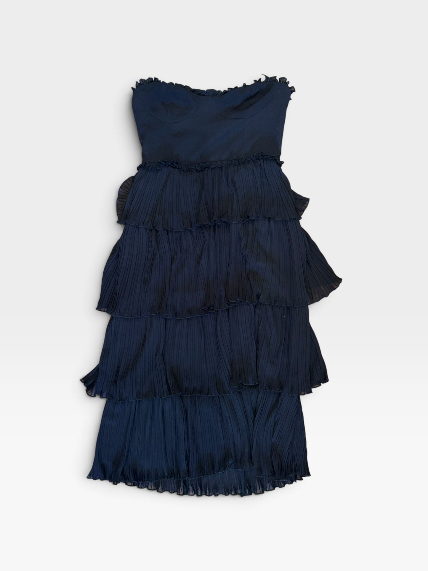 BLACK OLIVACEOUS DRESS M