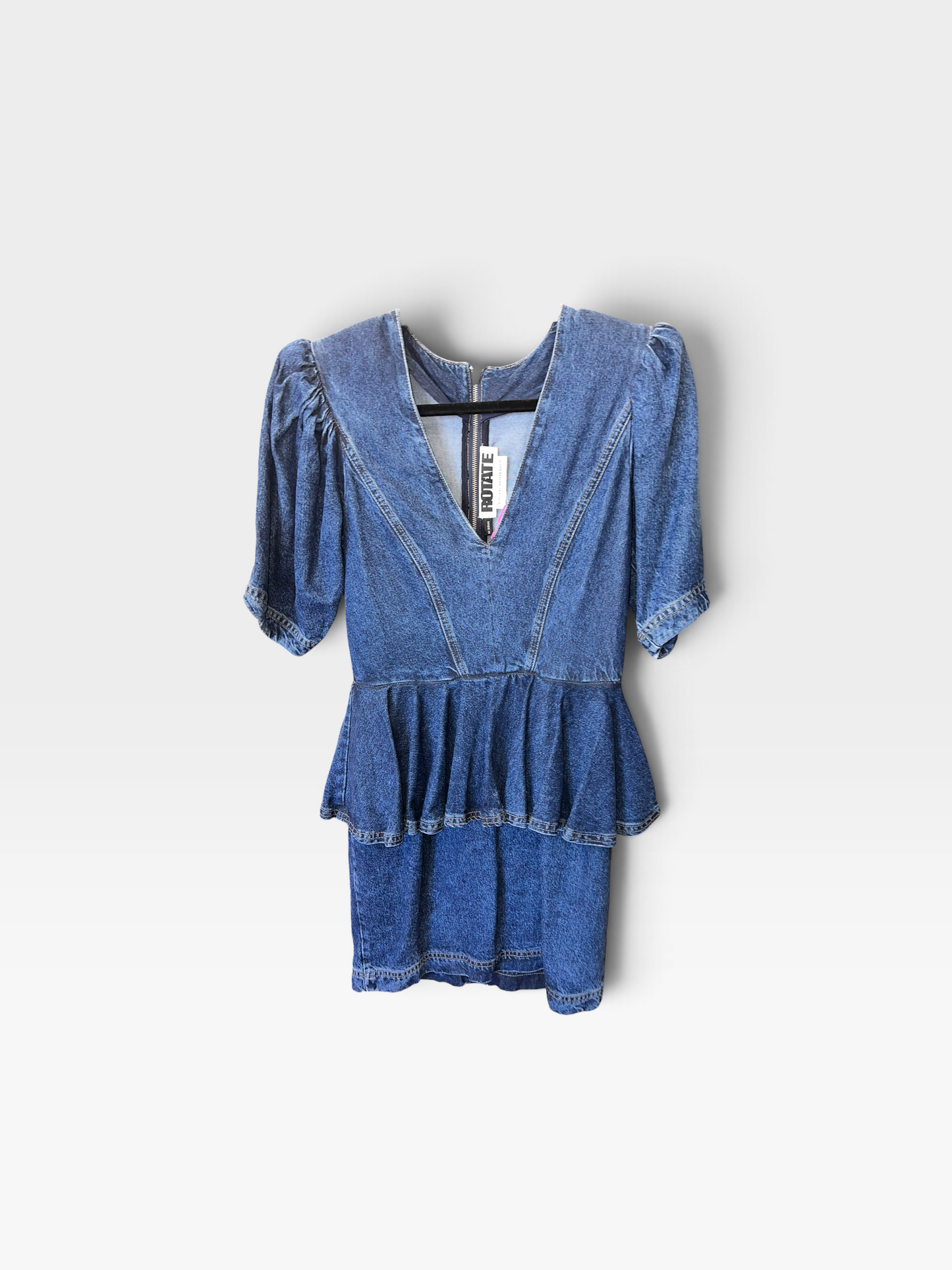 DENIM ROTATE MINI DRESS (ORG. $598) 4