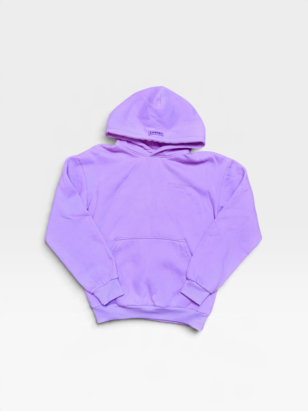 PASTEL PURPLE COMFRT HOODIE S