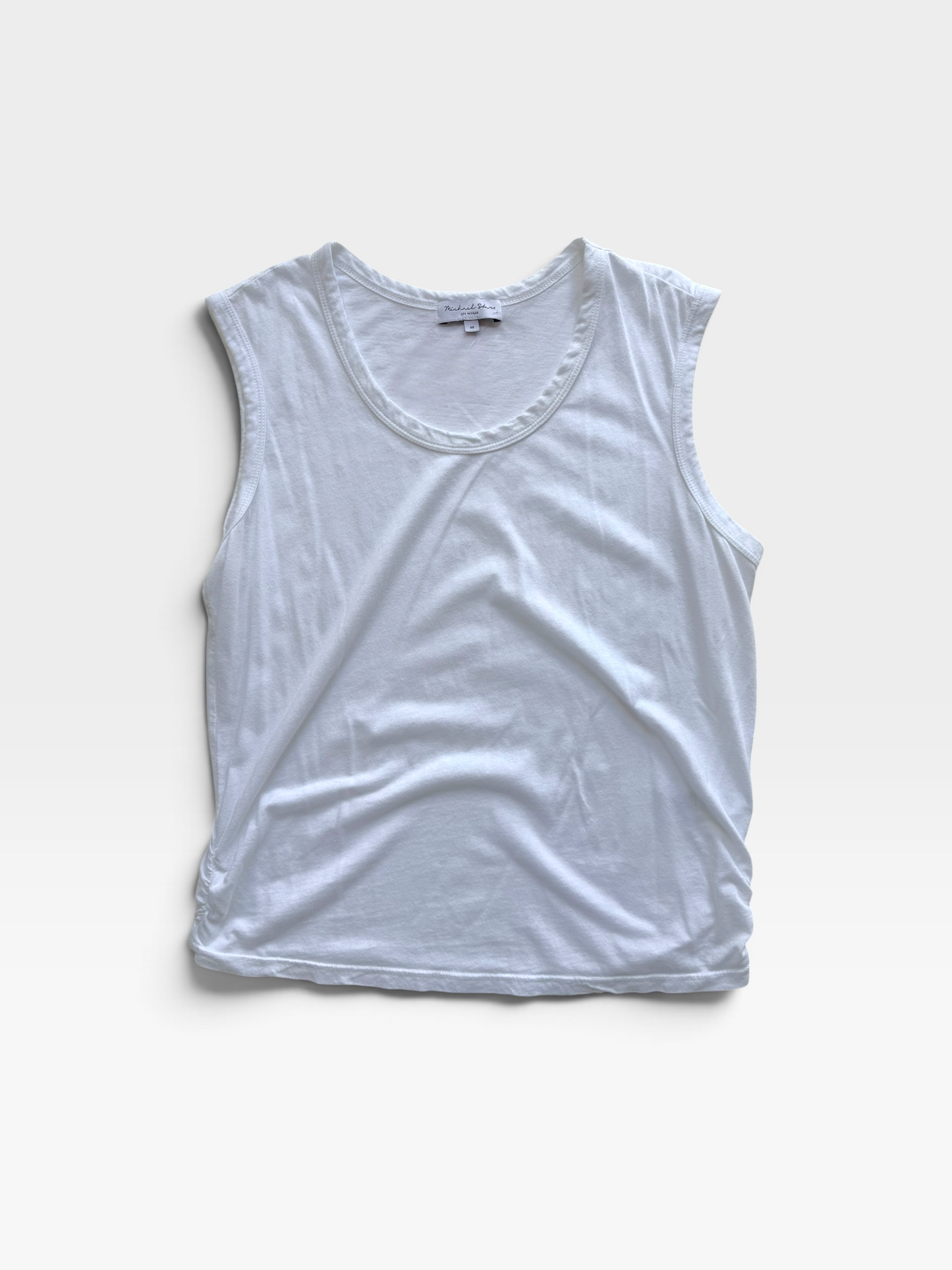 WHITE MICHAEL STARS TANK M