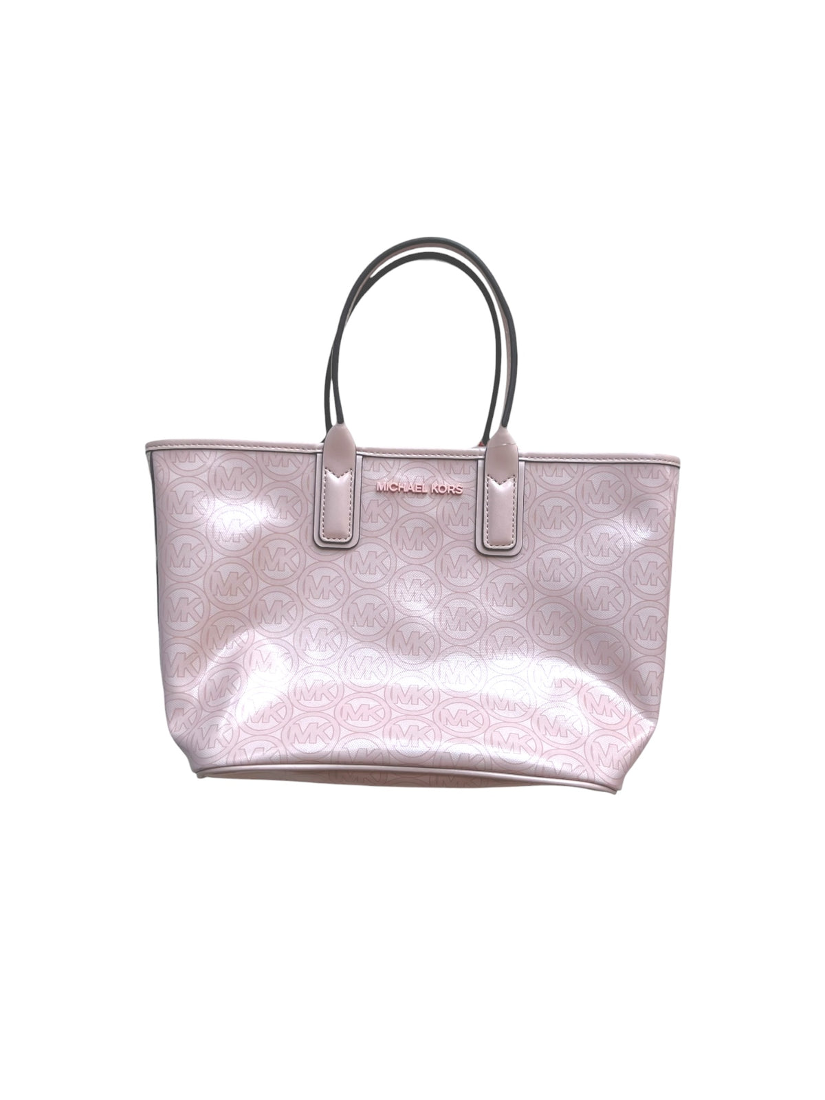 PINK MINI MK LOGO PURSE