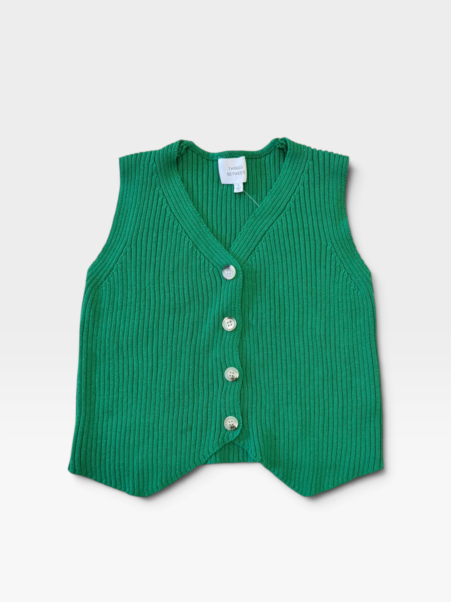 GREEN THINGS BETWEEN VEST S