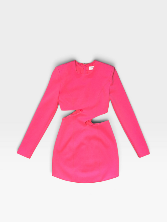 HOT PINK MISHA MINI DRESS (ORG. $395) | XS