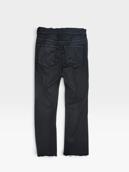 BLACK DL1961 BRIDGET BOOT HIGH RISE CROP JEANS (ORG. $229) |