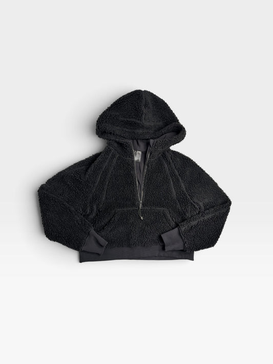 BLACK LULULEMON FUZY SCUBRA XS/S