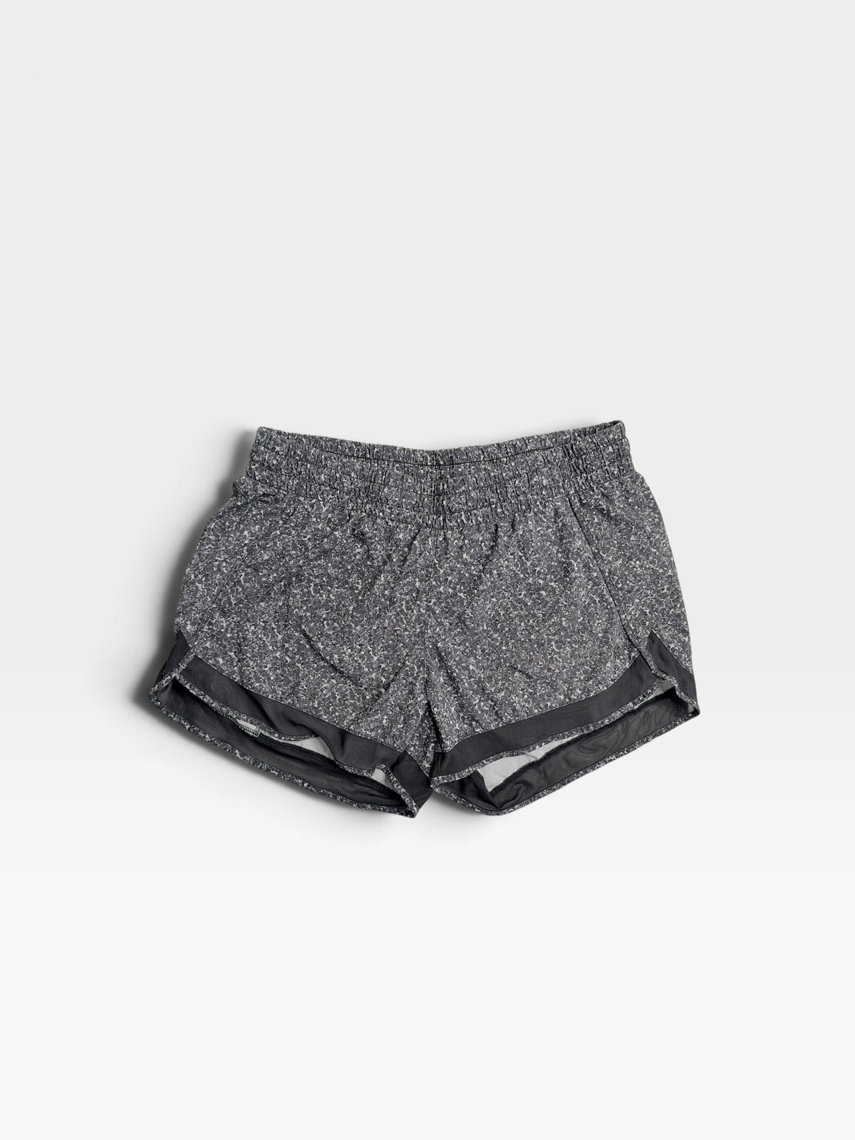 GREY/BLACK ATHLETA SHORTS M