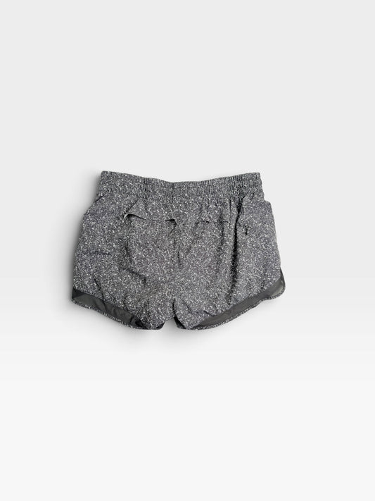 GREY/BLACK ATHLETA SHORTS M