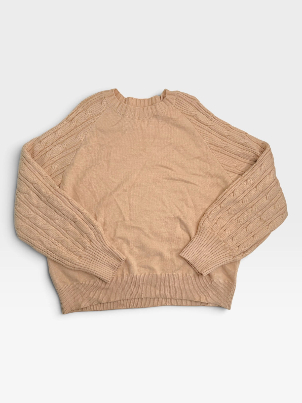 TAN BIBI SWEATER XL