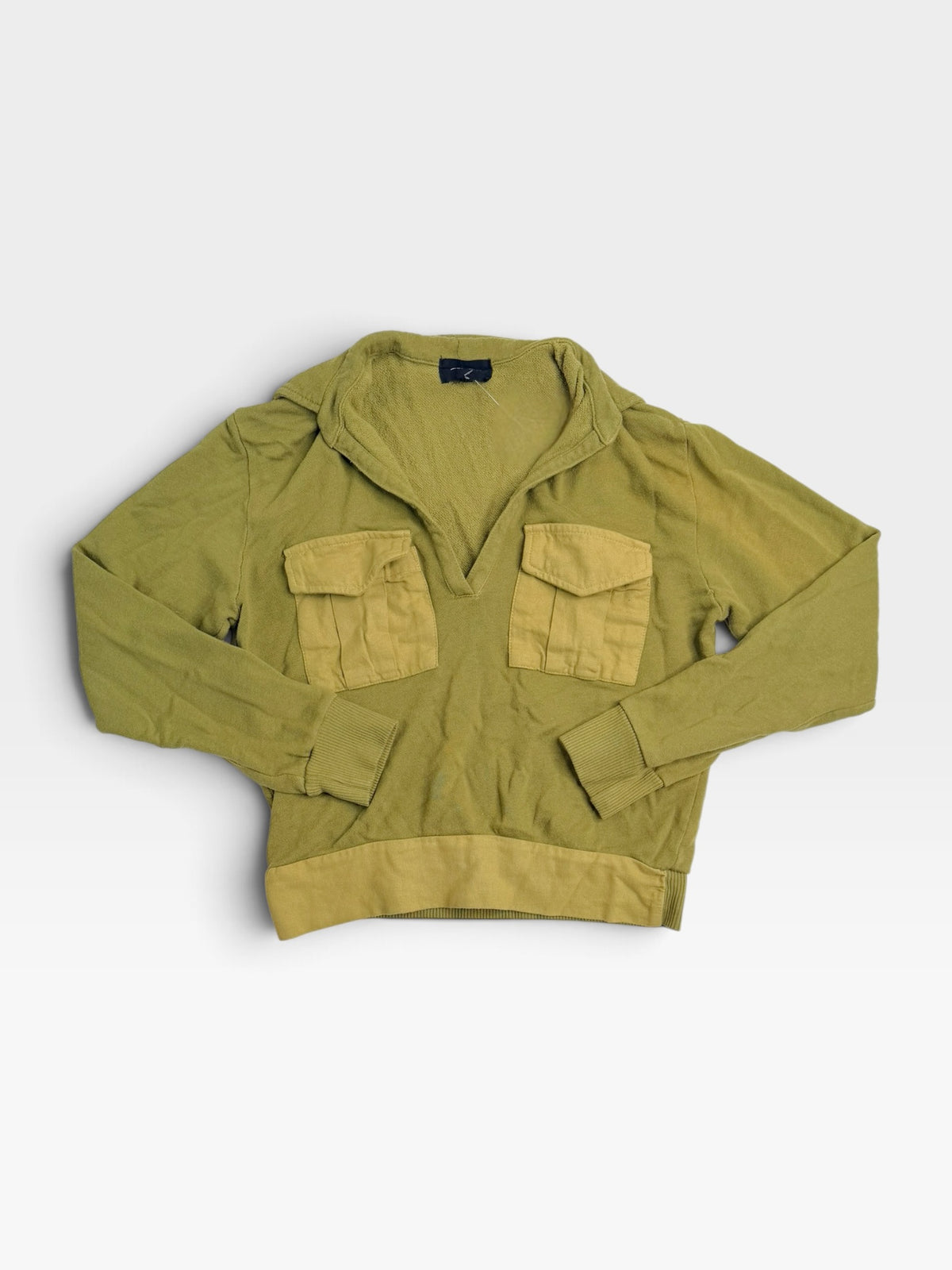 GREEN MONROW SWEATER | XS