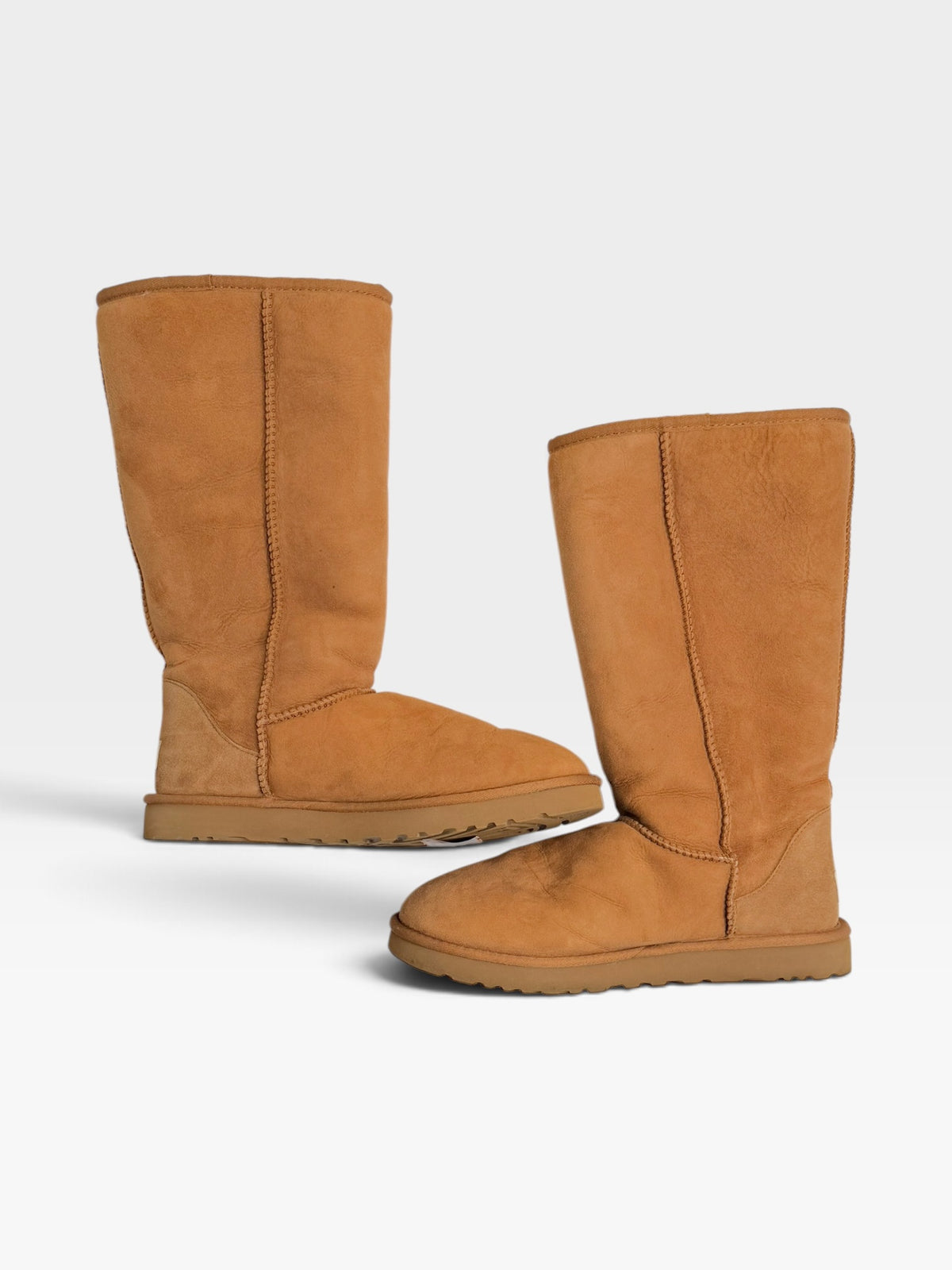 CHESTNUT UGG CLASSIC TALL SUEDE BOOTS (ORG. $225) | 10