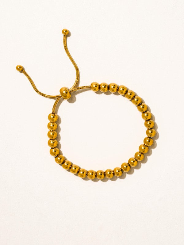 NON TARNISH BEADED BRACELET