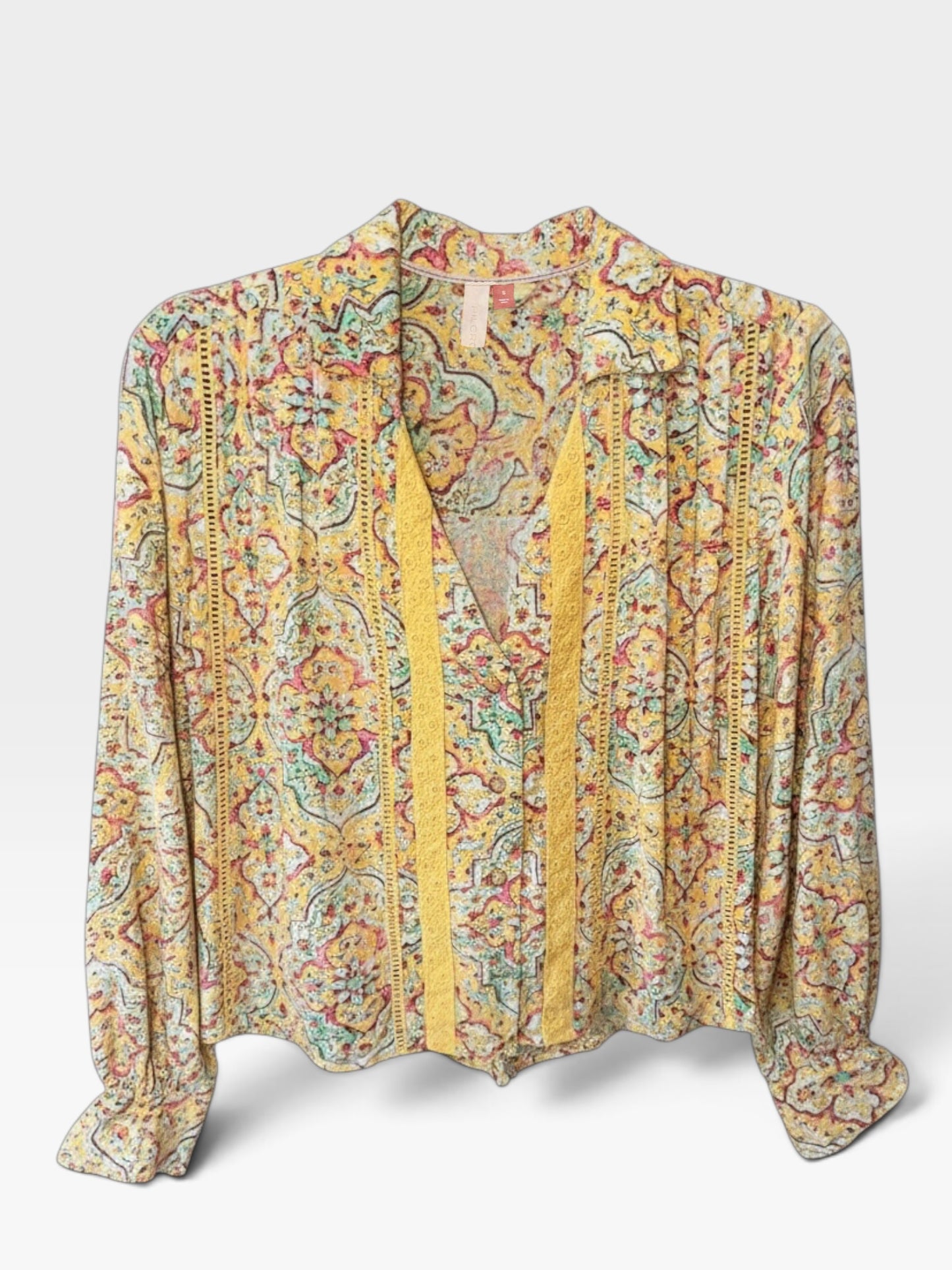 YELLOW PILCRO TOP S