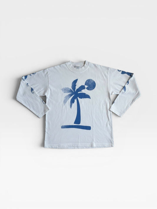 WHITE MIDNIGHT RIDER X FREE PEOPLE TSHIRT S