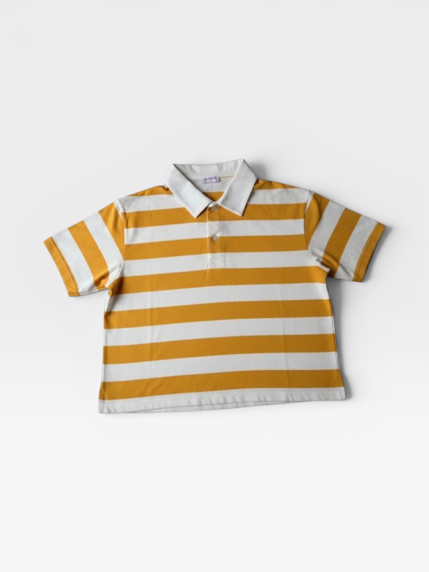BUTTERMELON TOP (YELLOW/WHITE) S